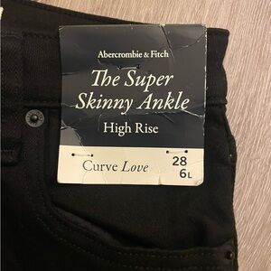 Abercrombie and Fitch curve jeans size 6L
